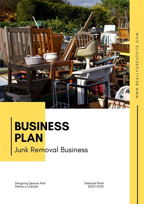 Junk Removal Business Plan Template
