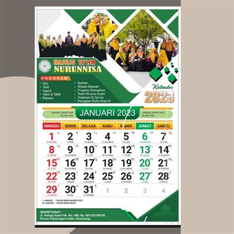 Kalender Dinding