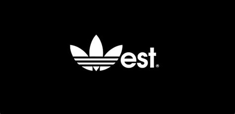 Kanye West and Adidas Logo