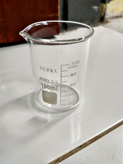 Kapasitas Gelas Kimia 100 ml