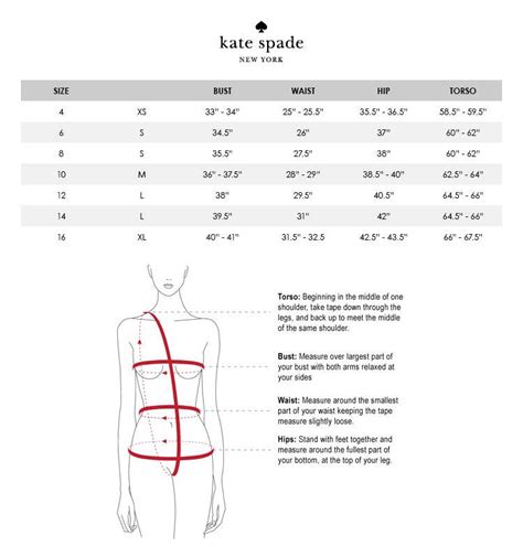 Kate Spade Belt Size Chart