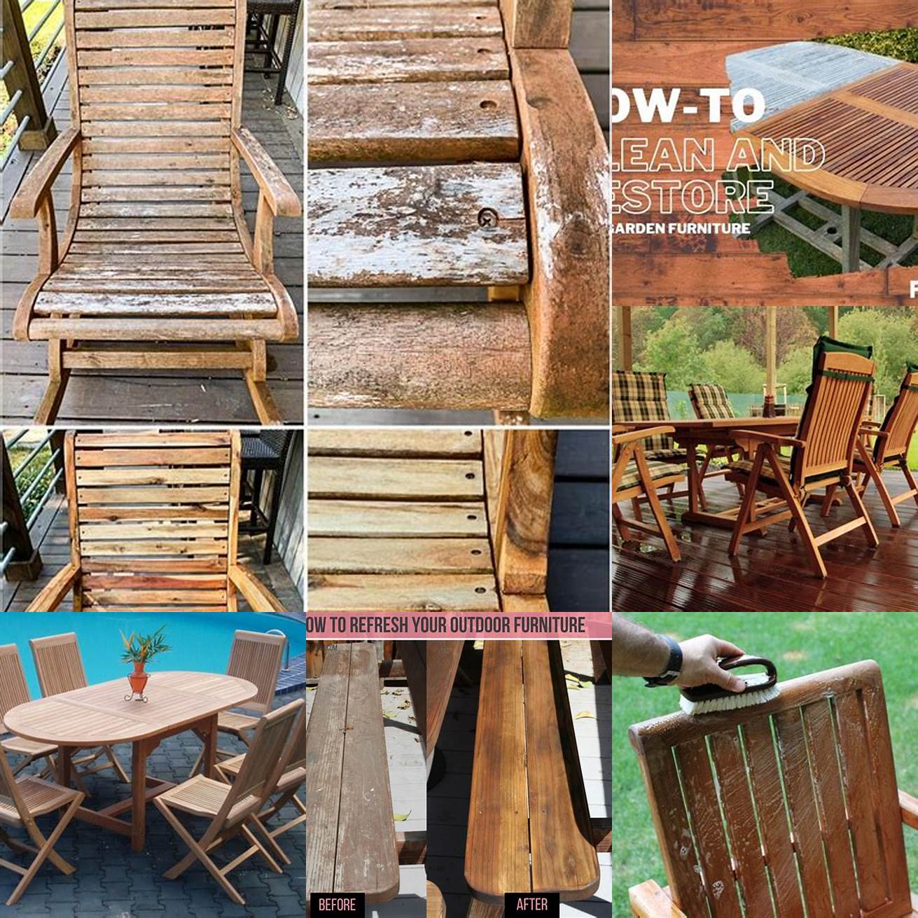 Keeping Teak Furniture Covered When Not In Use