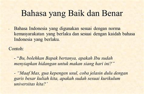 Kesimpulan Benar dan Betul Indonesia