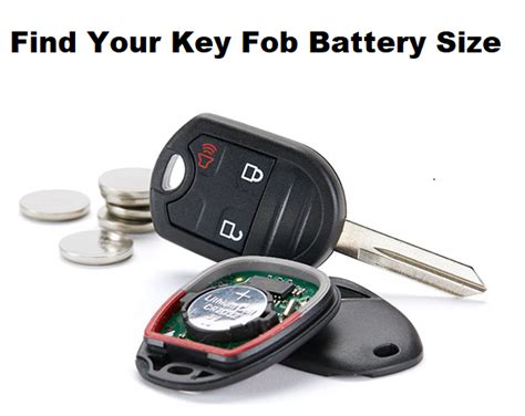 Key Fob Battery Chart