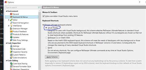 Keyboard shortcuts are not active in Visual Studio with Resharper installed