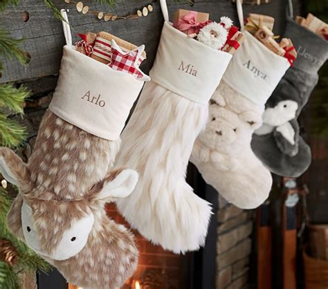 Kid-friendly Pottery Barn Christmas Stockings
