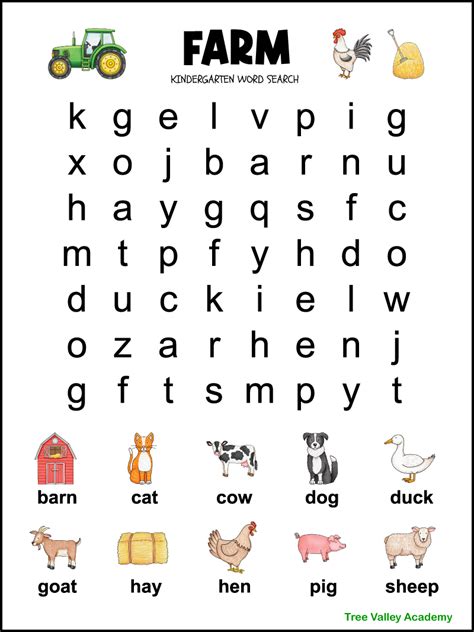 Kindergarten Puzzles Printable