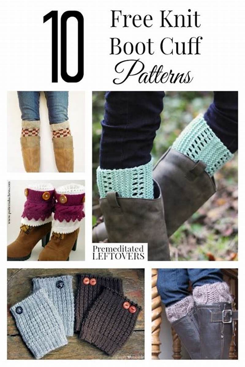 Knit Boot Cuff Pattern
