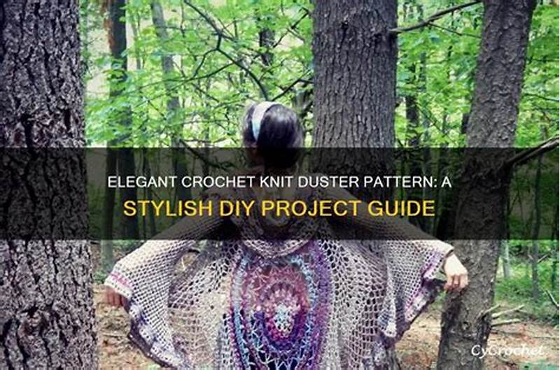 Knit Duster Pattern