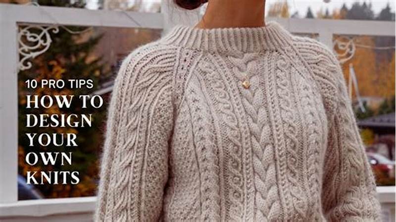 Knitting Pattern Design