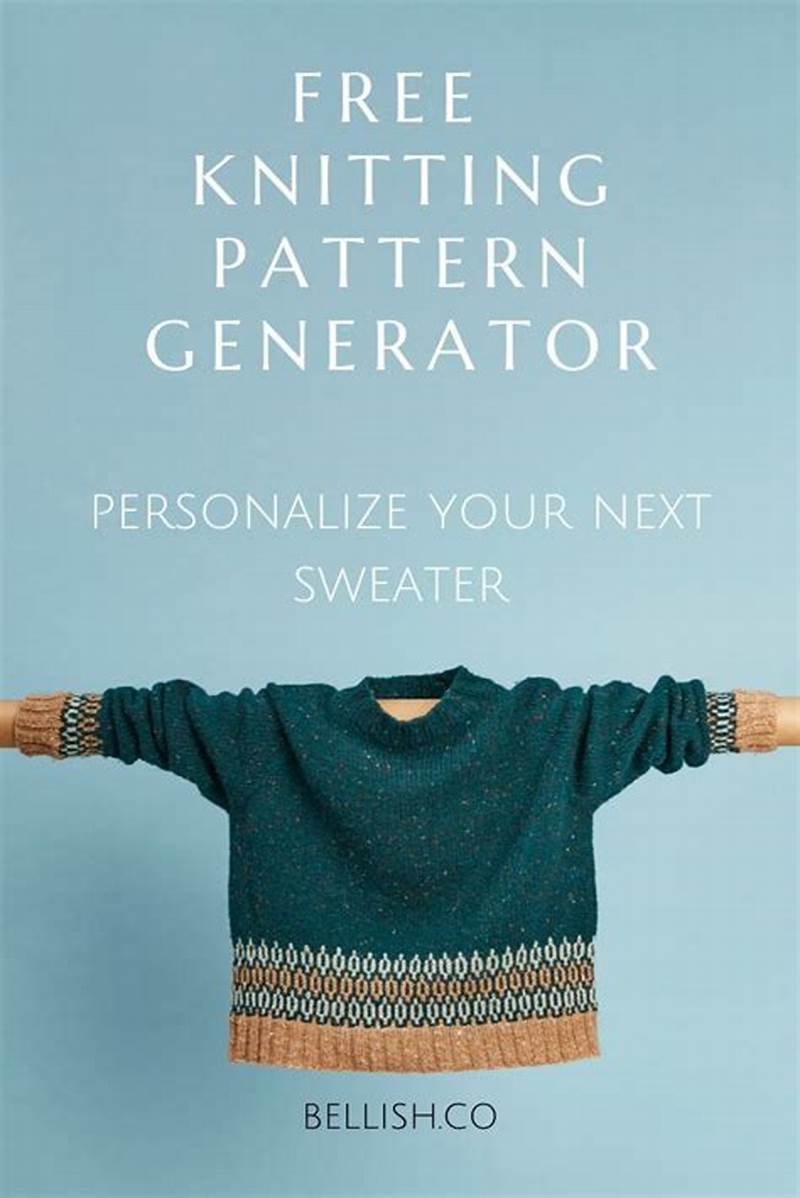 Knitting Pattern Generator Free