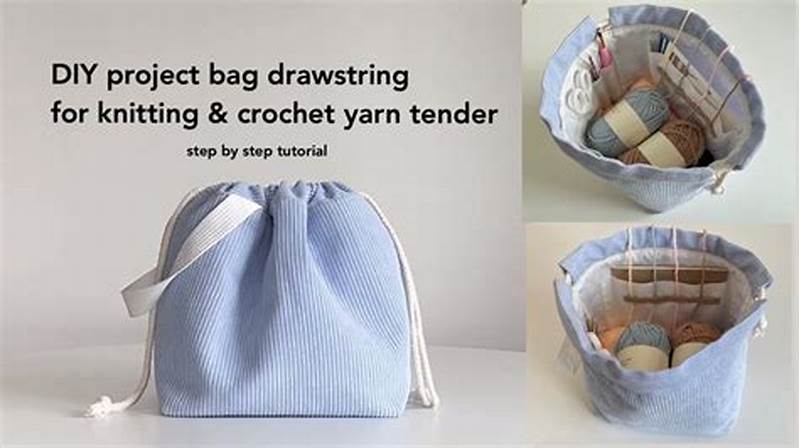 Knitting Project Bag Pattern