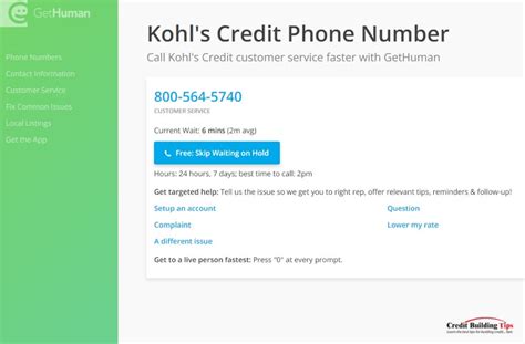 Kohls Catalog Phone Number