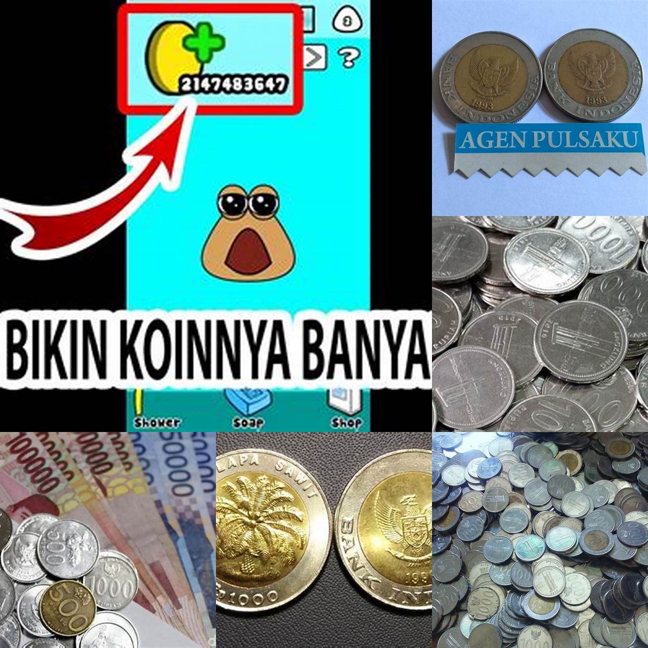 Koin dan uang tak terbatas