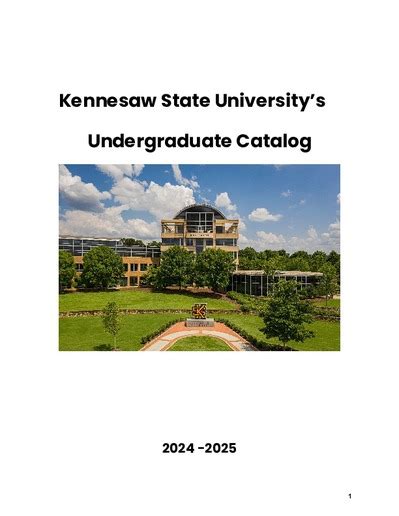 Ksu Class Catalog
