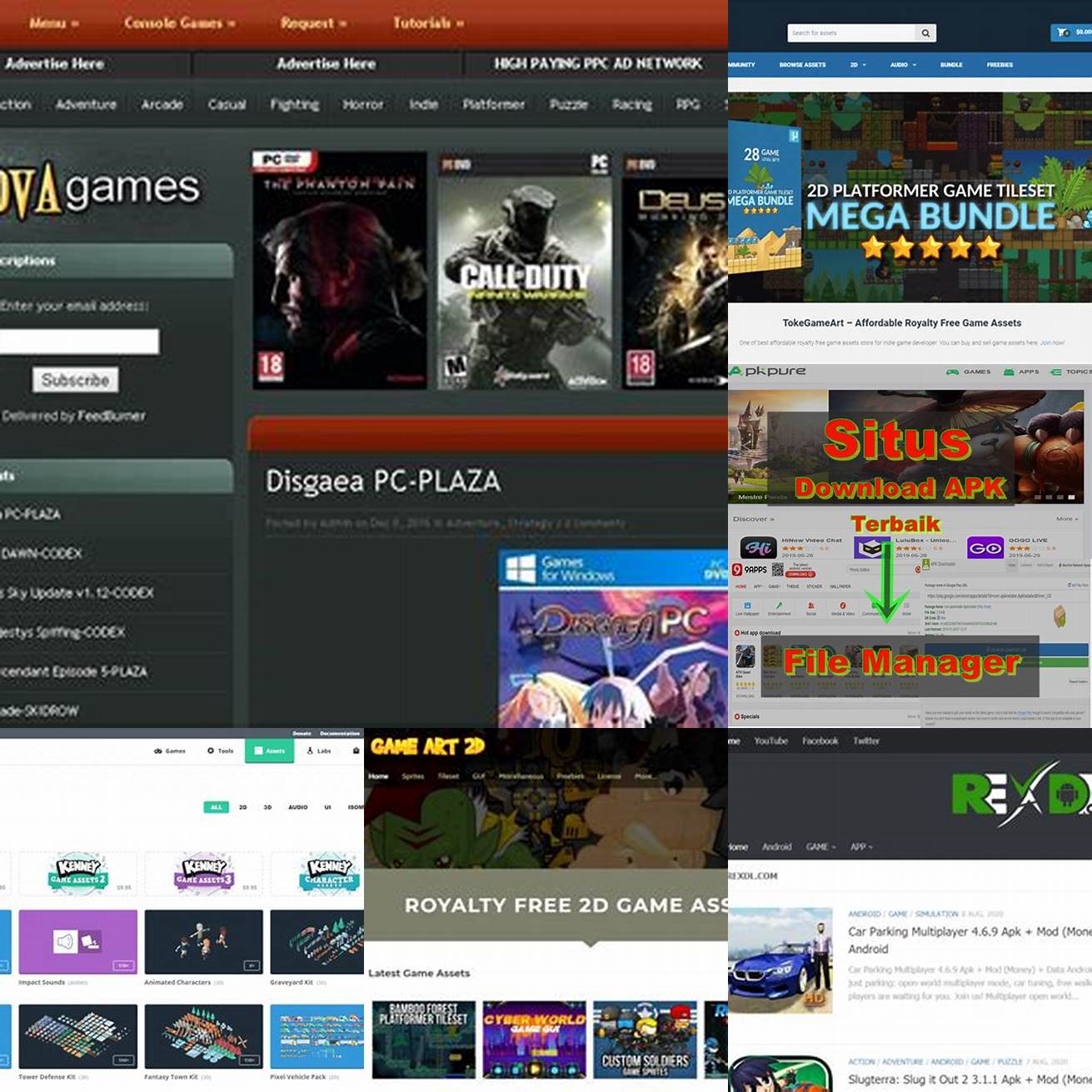 Kunjungi situs resmi Naxeex Studio atau situs-situs penyedia game mod lainnya
