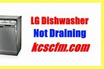LG Dishwasher Not Draining
