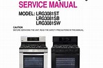 LG Electric Range Service Manual