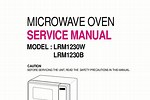 LG Microwave Oven Manual