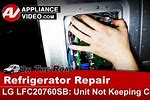 LG Refrigerator Not Cooling Repair