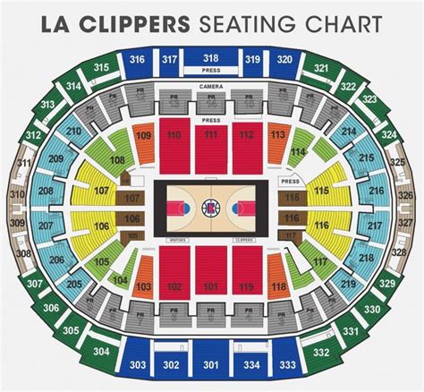 La Clippers Seating Chart