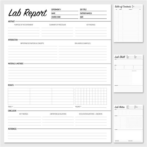 Lab Book Template