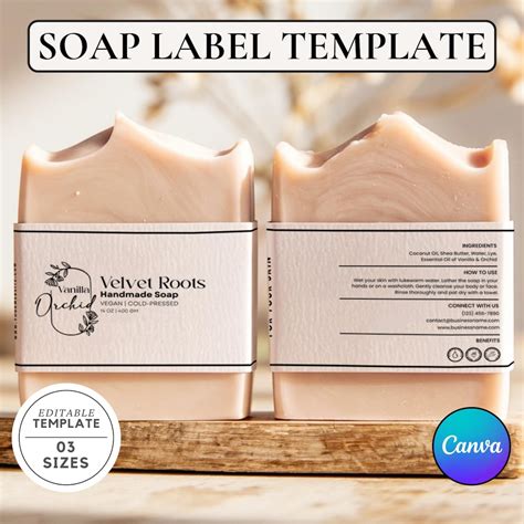 Label For Soap Template