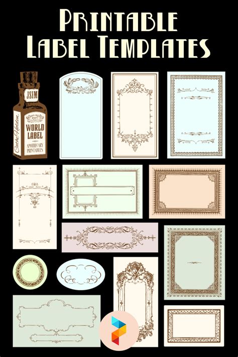 Label Templates Free Download