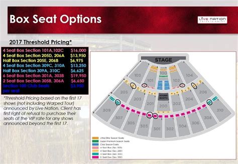 Lakeview Amp Seating Chart
