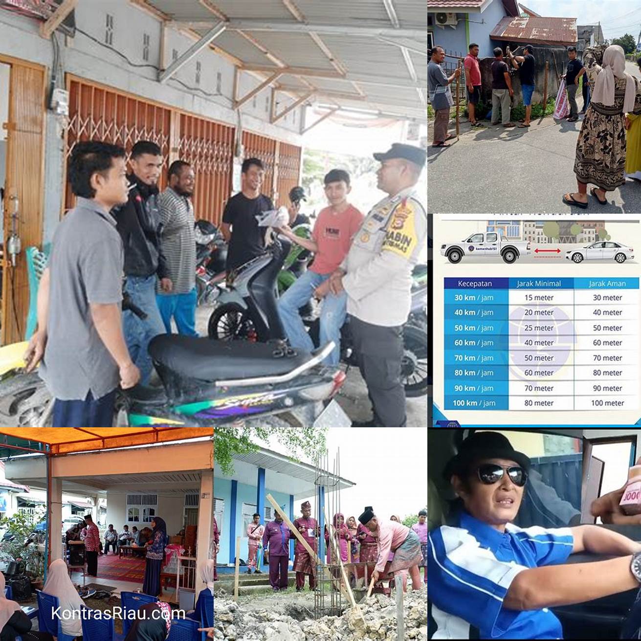 Lakukan perhentian reguler