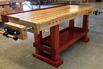 Laminated Woodworkers Workbench
