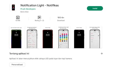 Lampu Notifikasi