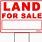 Land and Lot Sale Signs