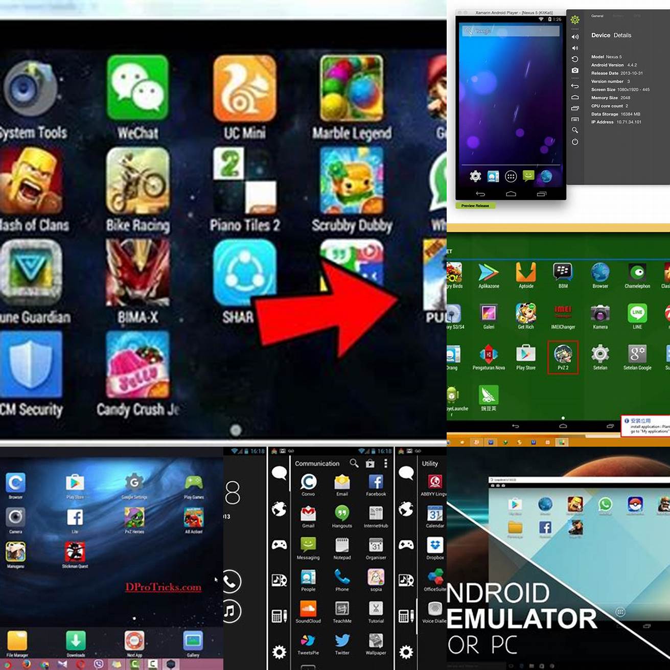 Langkah 1 Unduh Emulator Android