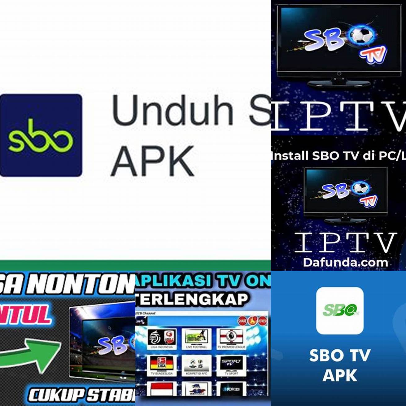 Langkah 2 Unduh SBO TV APK