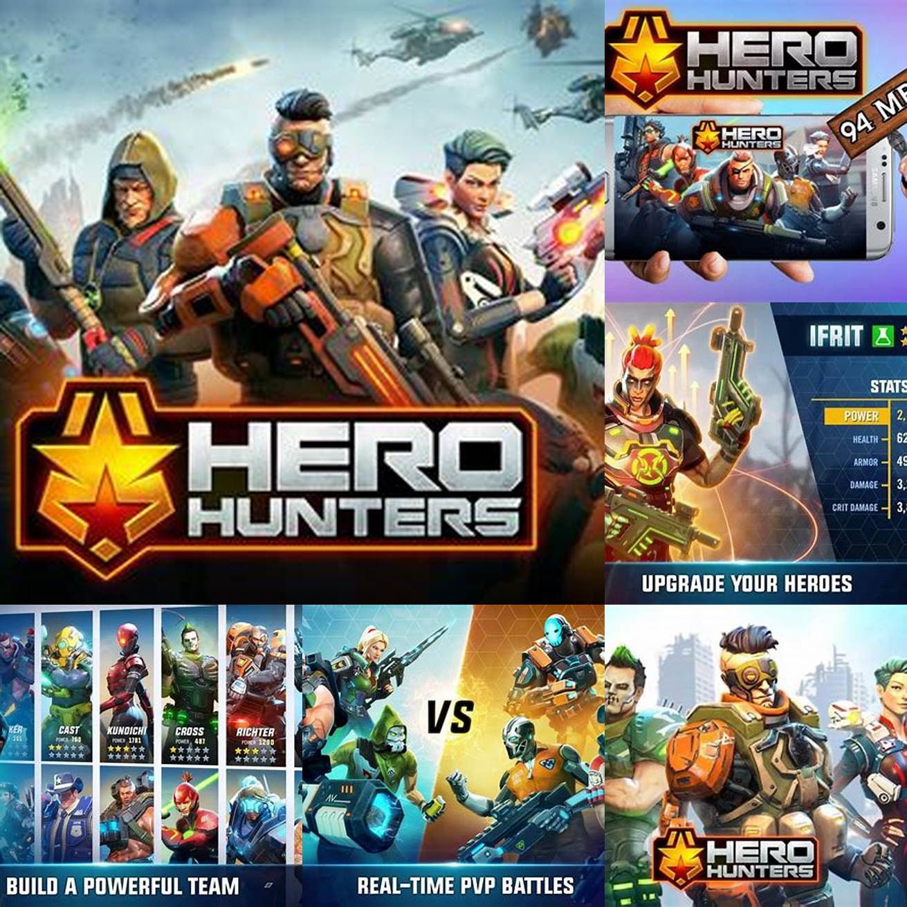 Langkah 3 Instal Hero Hunters Mod APK