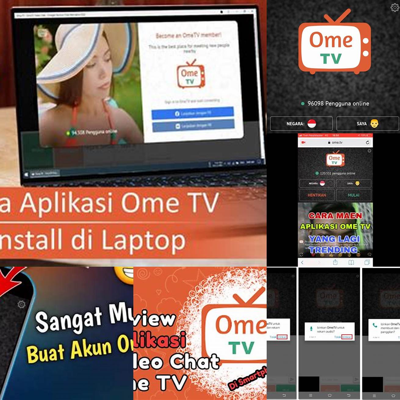 Langkah 4 Tunggu hingga proses instalasi selesai dan buka aplikasi Ome TV di smartphone Anda