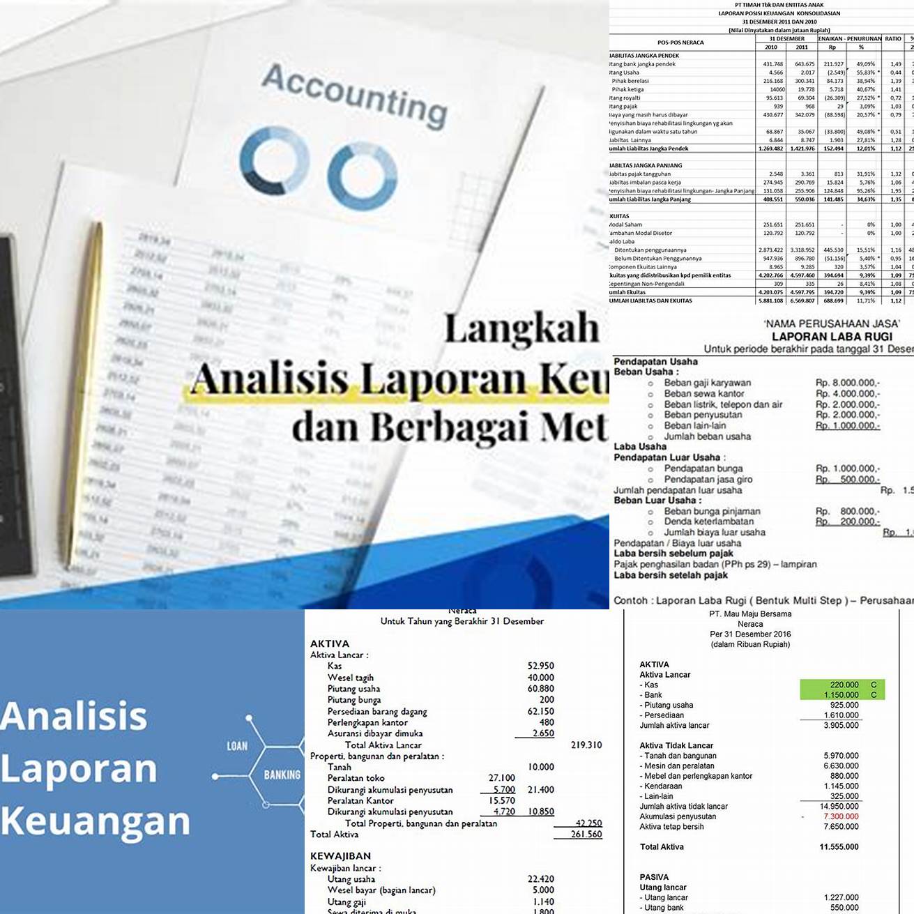 Langkah 5 Analisis Laporan Keuangan