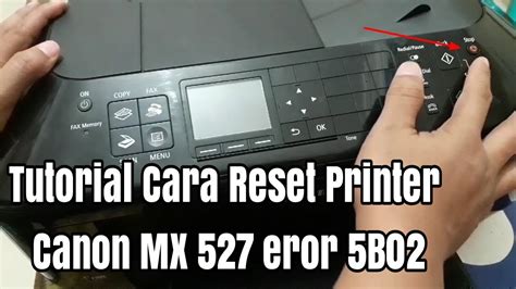 Langkah-Langkah Reset Printer Canon MX377