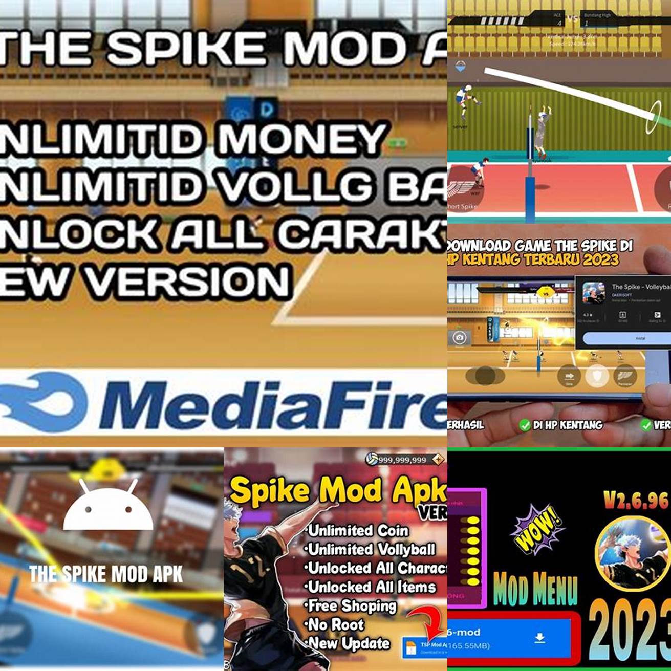 Langkah-langkah untuk mengunduh The Spike Mod Apk 151