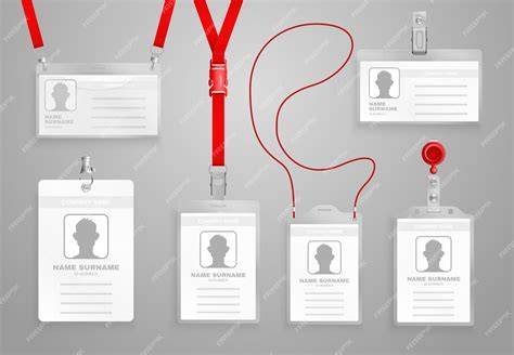 Lanyard Badge Template