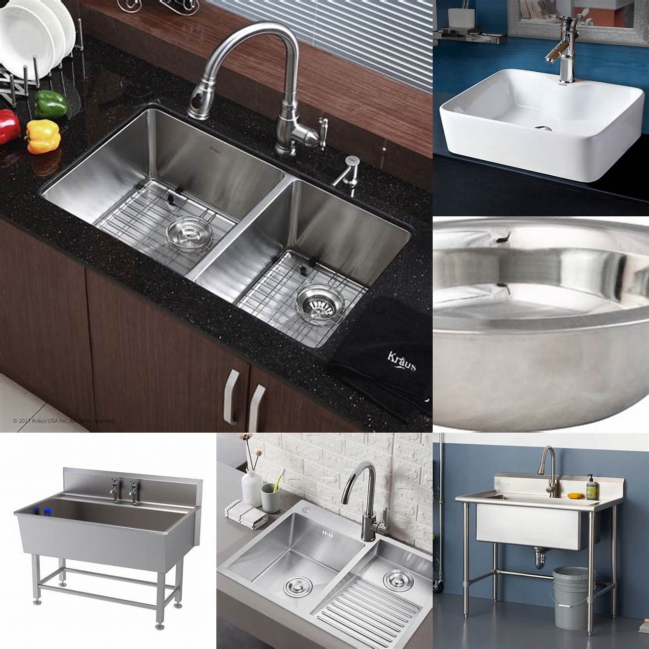 Large and deep basin for easy washing