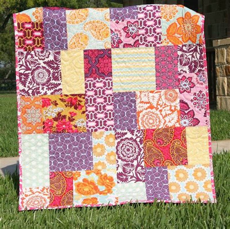 Large Block Quilt Pattern