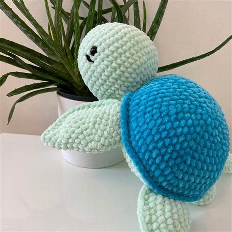 Large Crochet Turtle Pattern