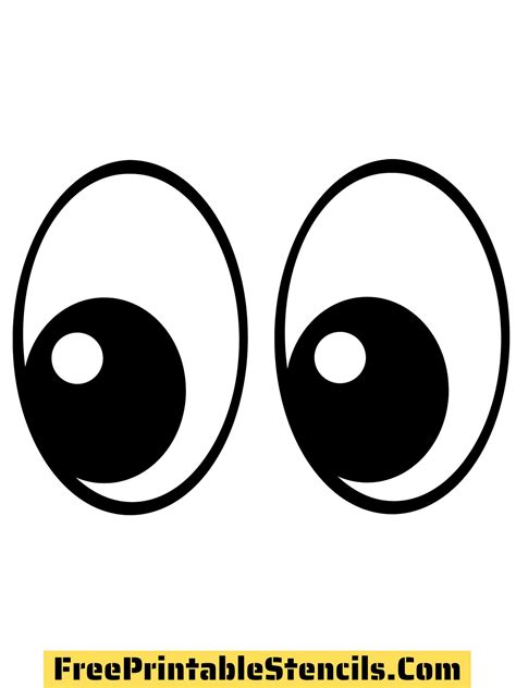 Large Printable Eyes