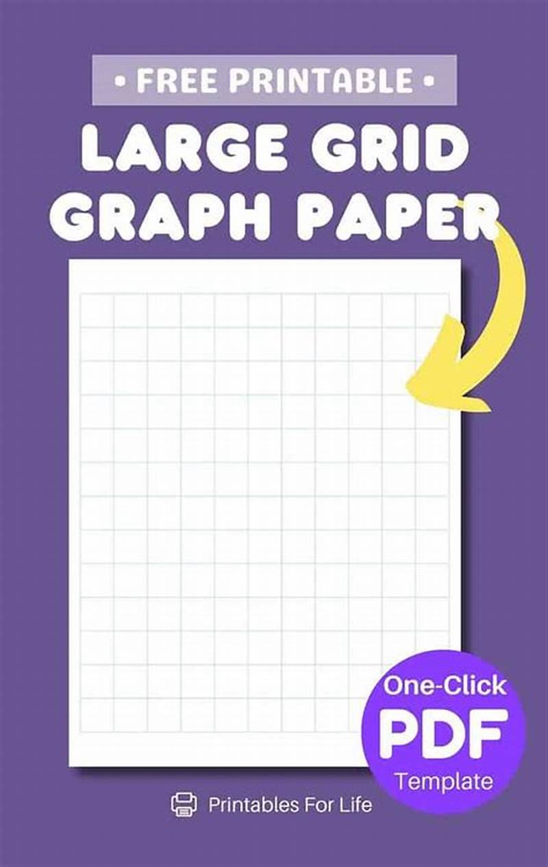 Large Printable Graph Paper