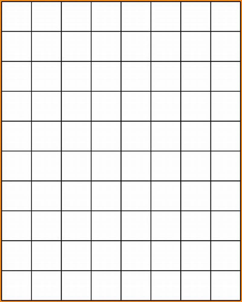 Large Square Graph Paper Printable