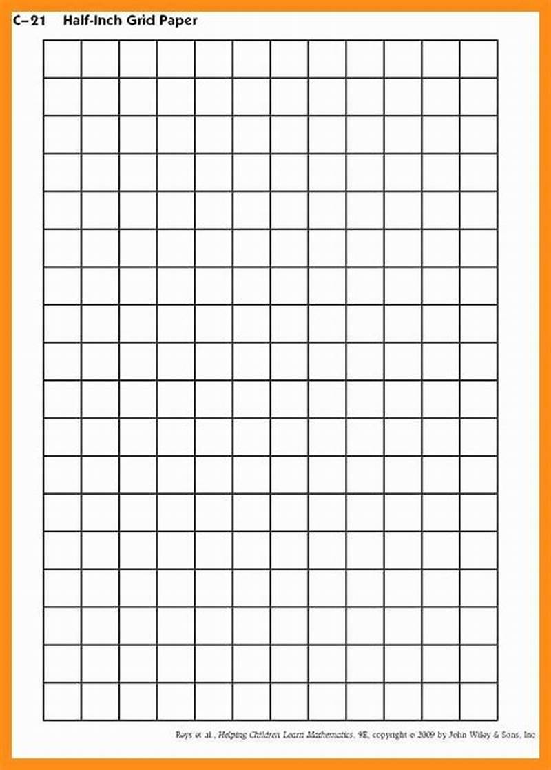 Large Square Graph Paper Printable Free