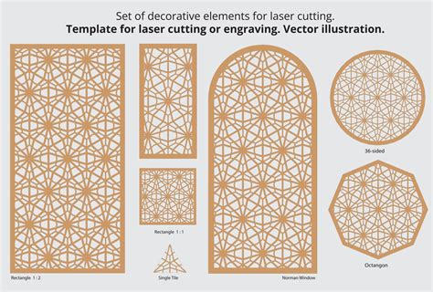 Laser Engraving Template