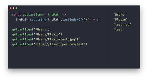 Last segment of URL with JavaScript
